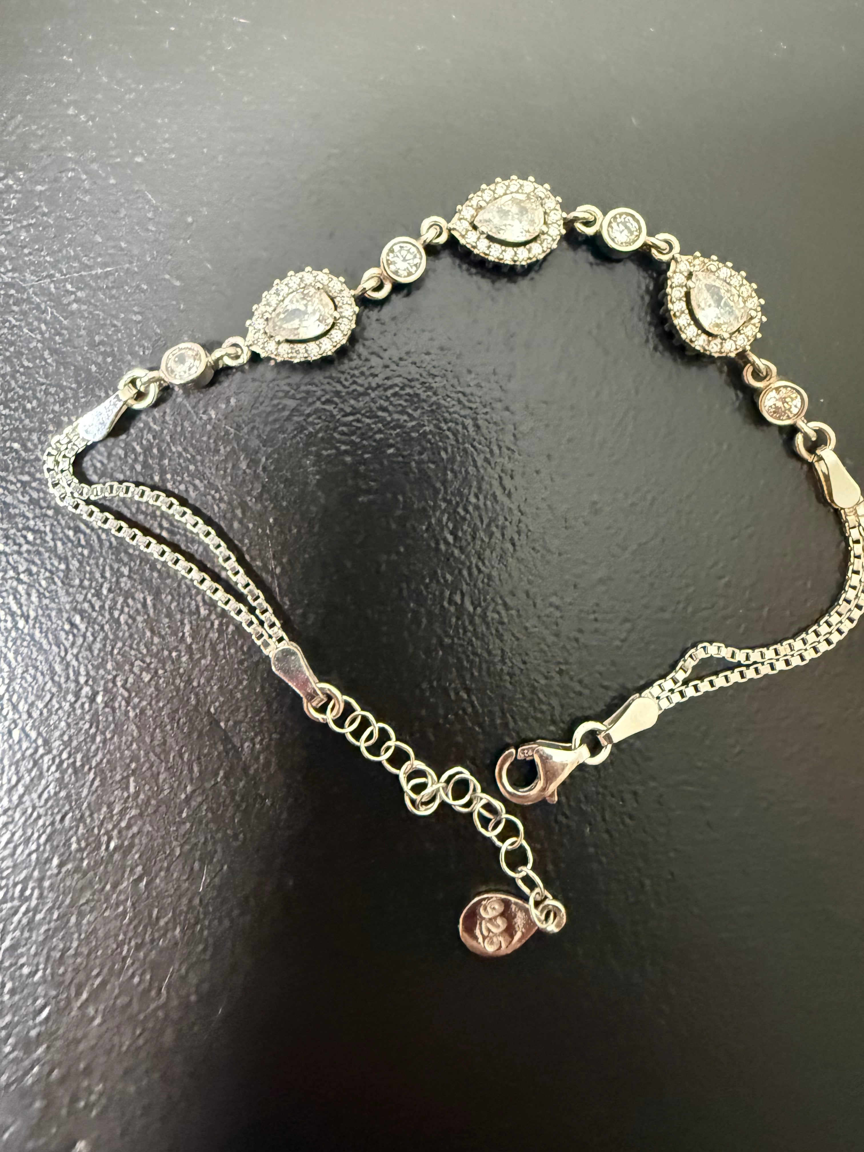 Beau bracelet en argent 925