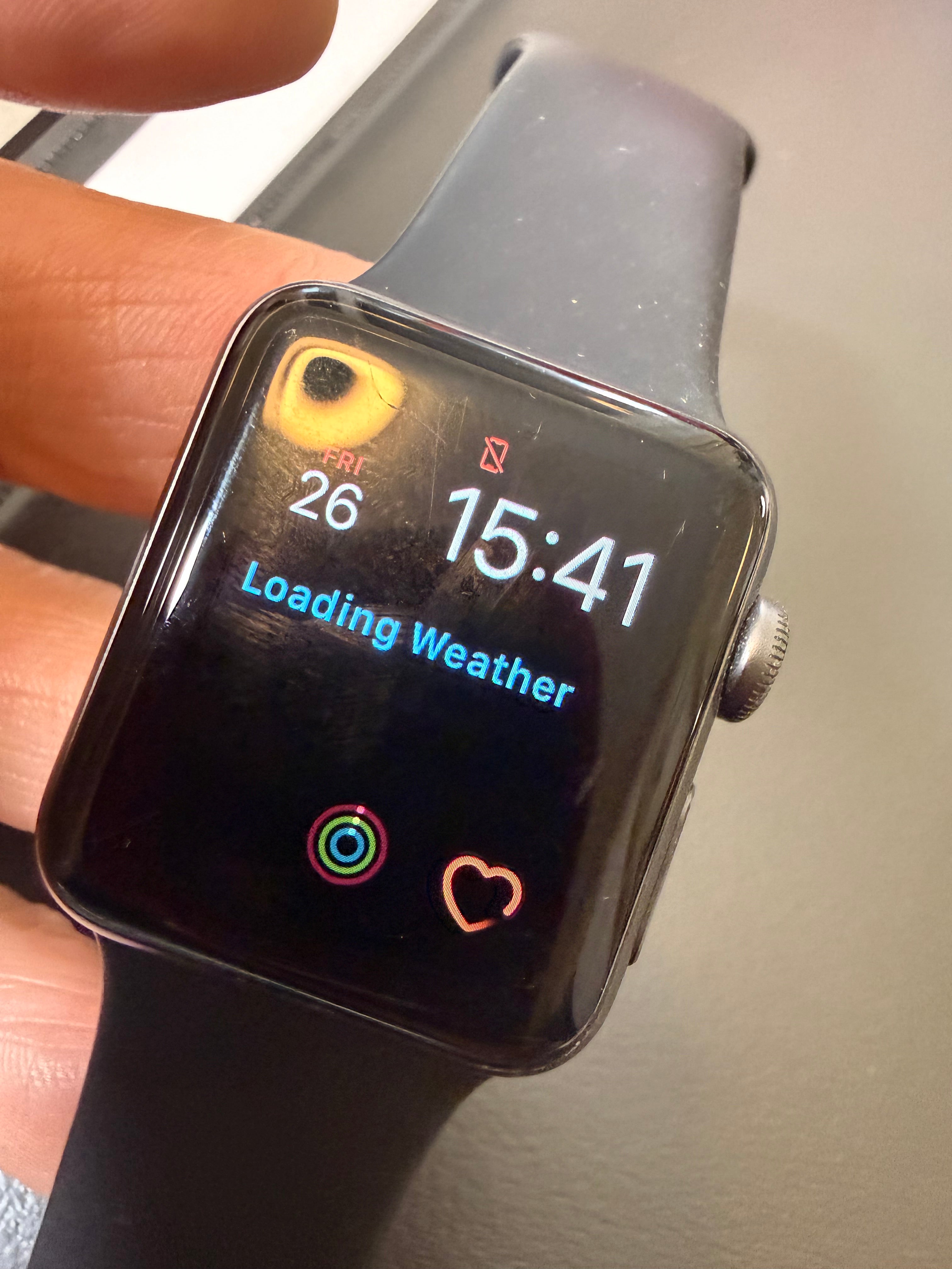 Montre Apple série 3 sans chargeur